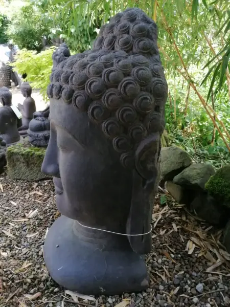 Artikelbild 3 des Artikels “Buddha-Maske, halber Kopf, 100cm Höhe “